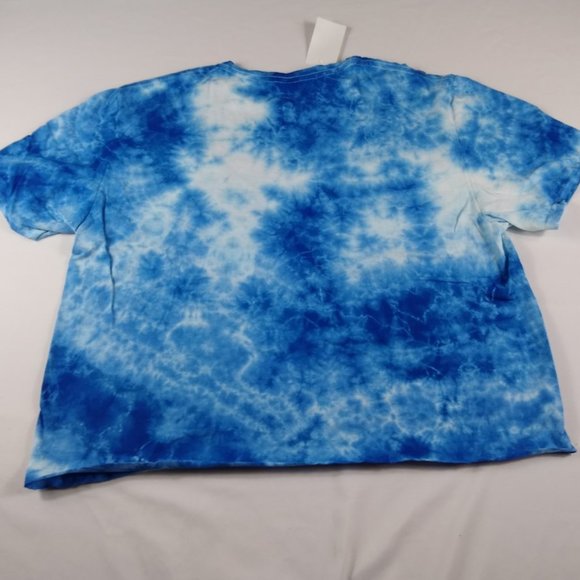 New MTV The Real World Tie-Dye Crop Tee - Picture 4 of 6
